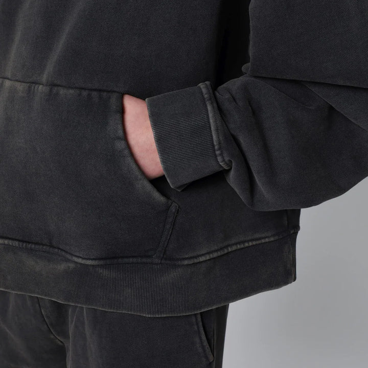 Entire Studios - Washed black cotton sweatshirt Brand Shirts &amp; Tops