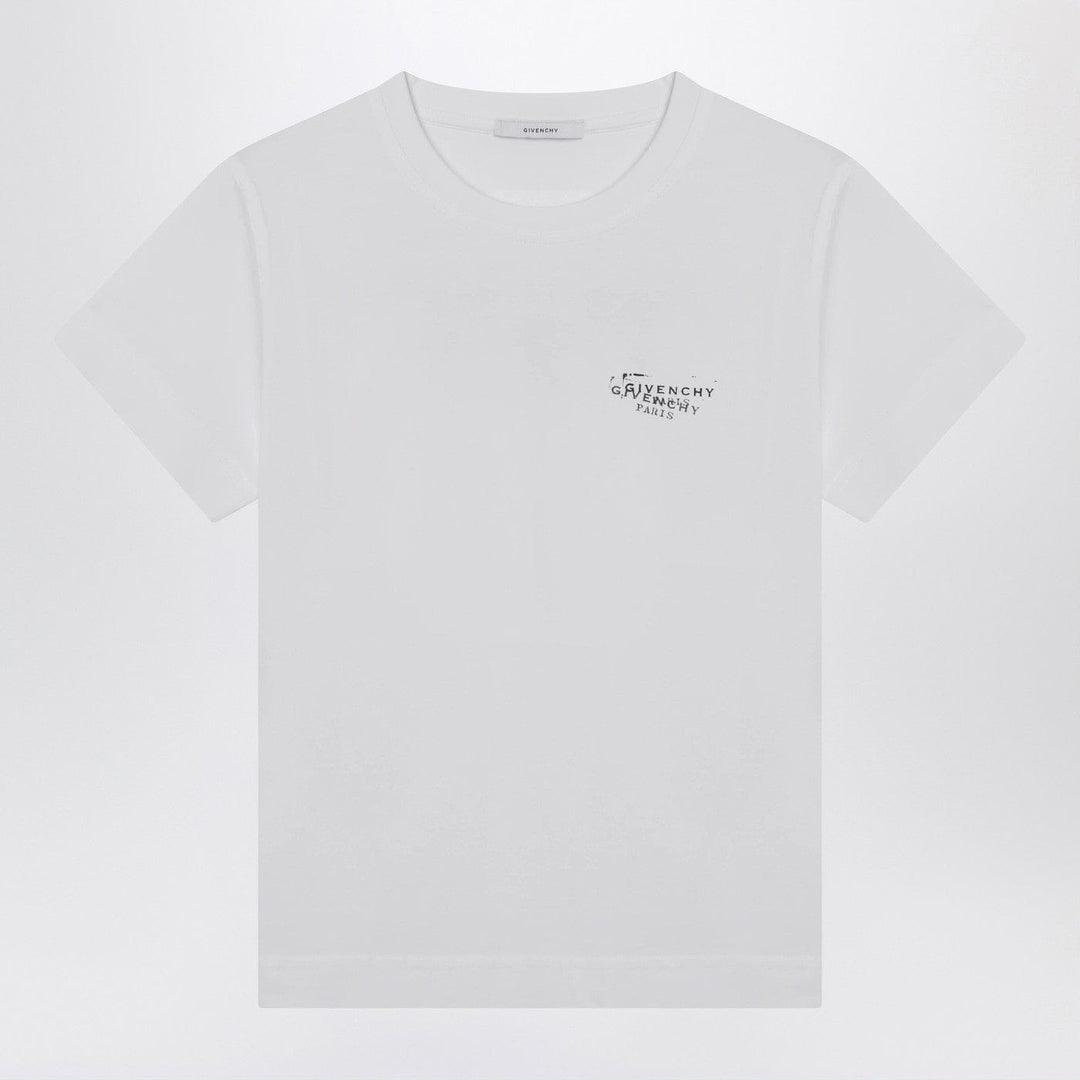Shirts & Tops Givenchy - White cotton T-shirt with logo print Brand