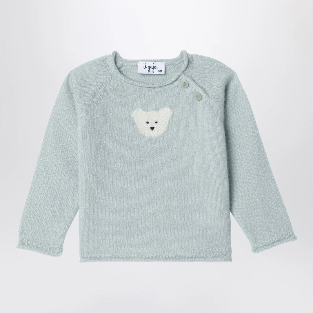 Il Gufo - Light green wool pullover Brand Shirts &amp; Tops 6M