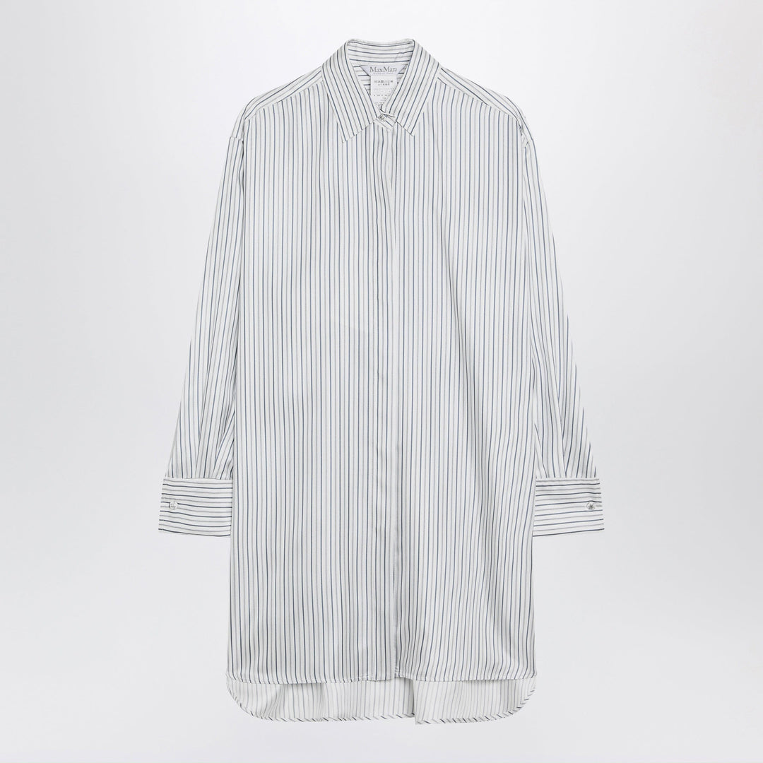Shirts &amp; Tops Max Mara - Oversized striped silk shirt Brand