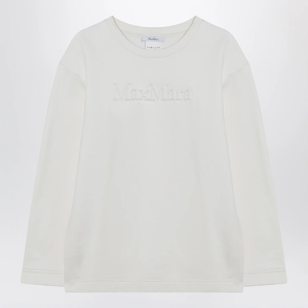 Max Mara - White sweatshirt in silk blend Brand Shirts & Tops L