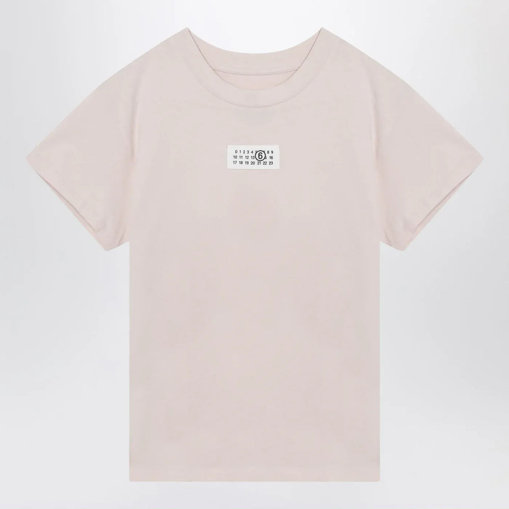 MM6 Maison Margiela - Pink Numeric cotton T-shirt Brand Shirts & Tops M