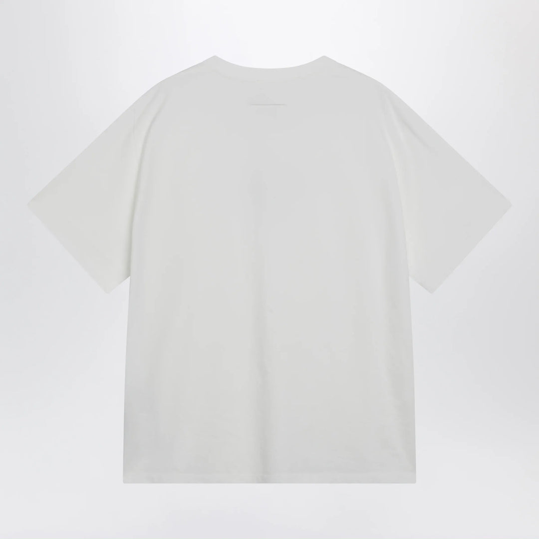 MM6 Maison Margiela - White T-shirt with logo print Brand Shirts &amp; Tops