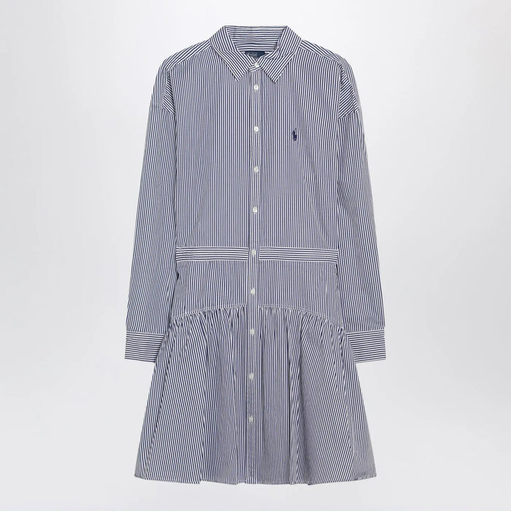 Polo Ralph Lauren - Blue and white striped shirt dress Brand Shirts &amp; Tops 8 US