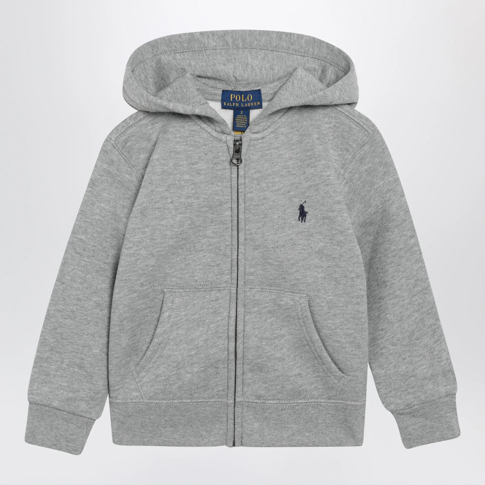Polo Ralph Lauren - Grey zip-up hoodie Brand Shirts & Tops S