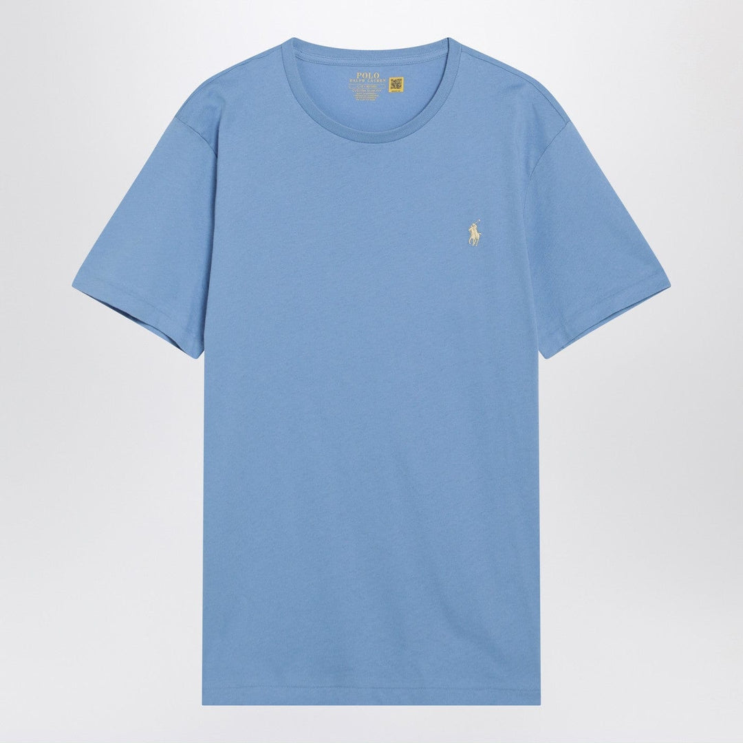 Shirts &amp; Tops Polo Ralph Lauren - Light blue cotton Custom Slim-Fit T-shirt Brand