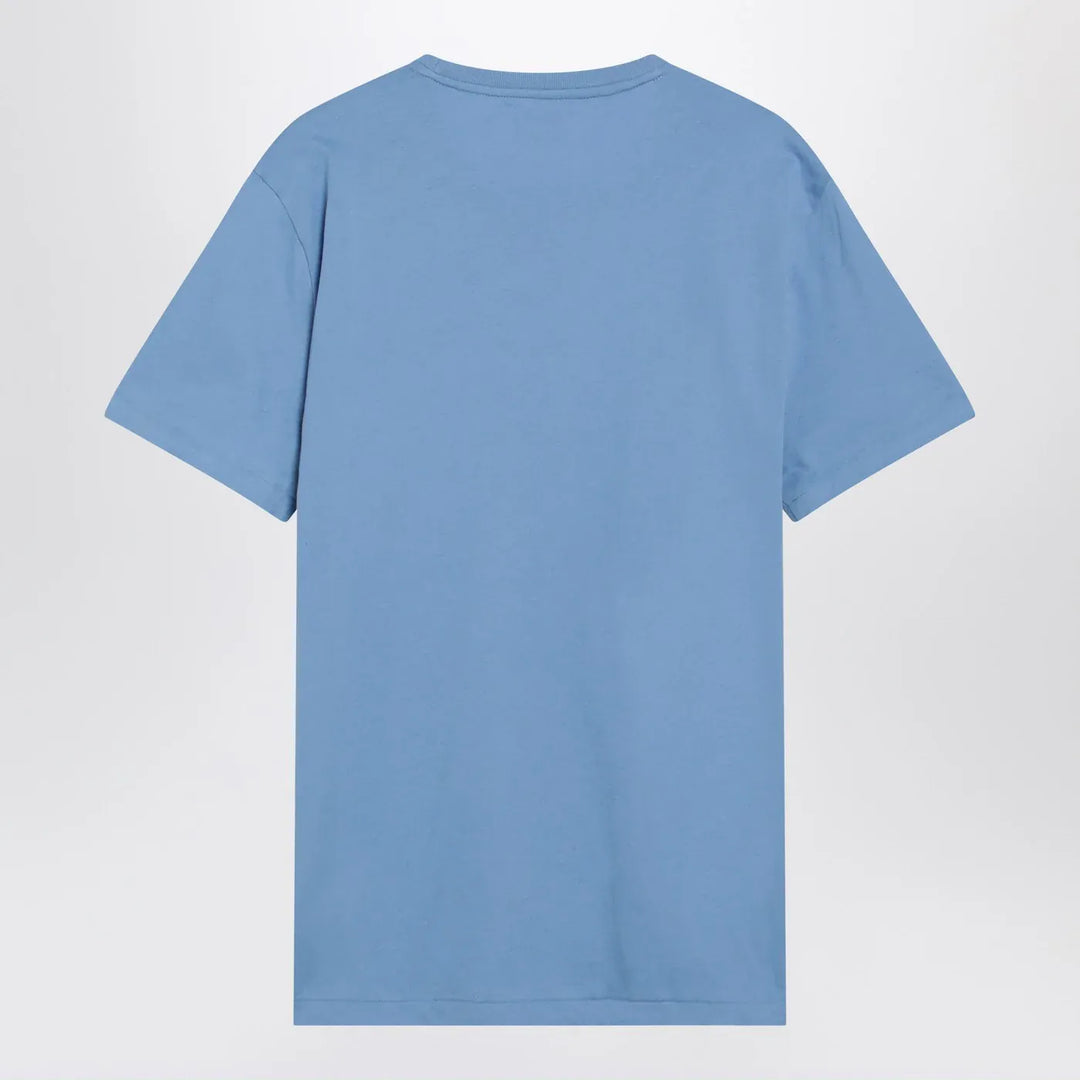 Polo Ralph Lauren - Light blue cotton Custom Slim-Fit T-shirt Brand Shirts &amp; Tops