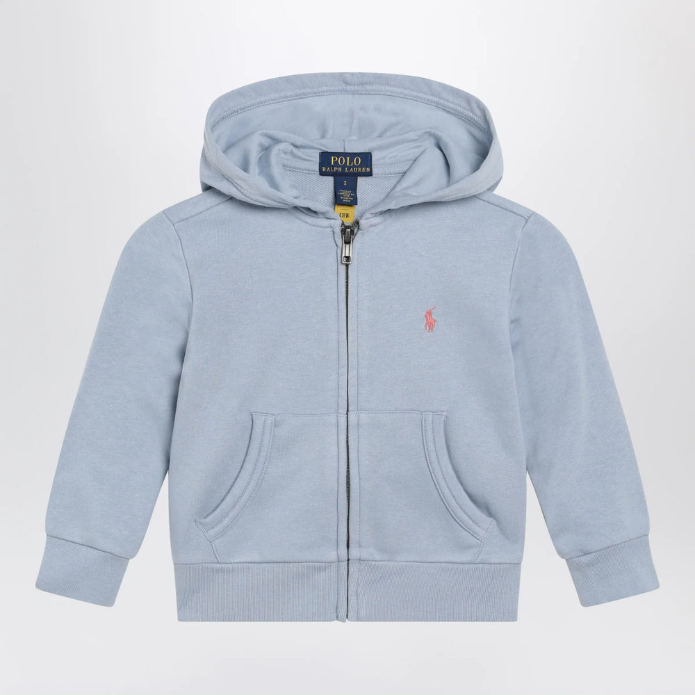 Polo Ralph Lauren - Light blue zip hoodie Brand Shirts & Tops 2