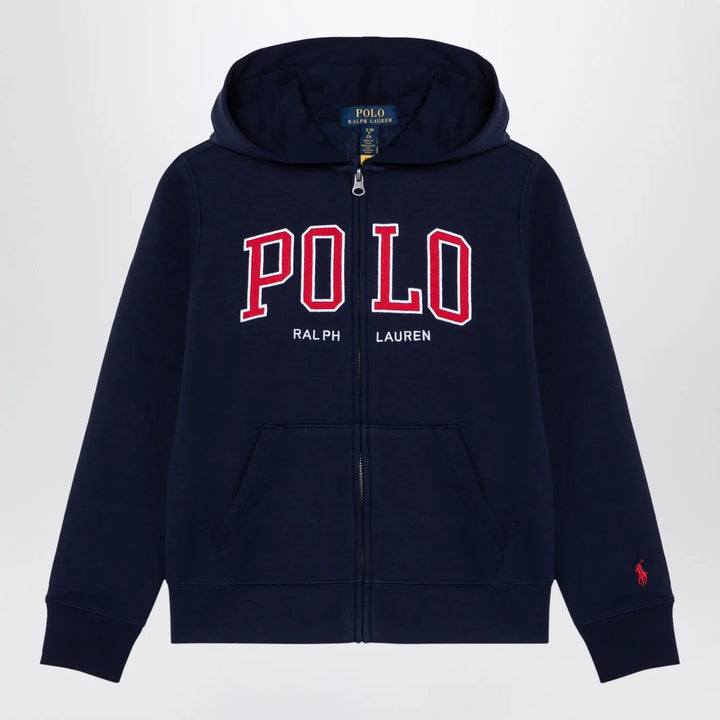 Polo Ralph Lauren - Navy blue cotton blend sweatshirt with logo Brand Shirts &amp; Tops S