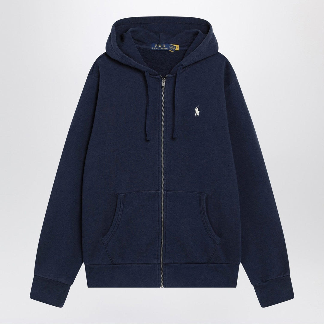 Shirts &amp; Tops Polo Ralph Lauren - Navy blue cotton zip-up sweatshirt Brand