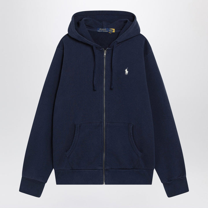 Shirts &amp; Tops Polo Ralph Lauren - Navy blue cotton zip-up sweatshirt Brand