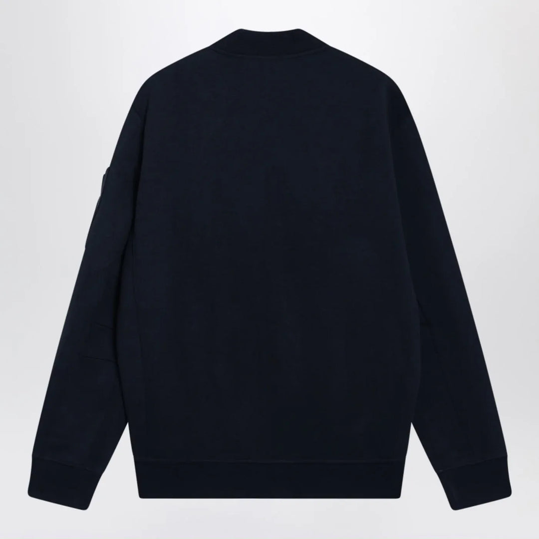 Polo Ralph Lauren - Navy blue zip-up cotton-blend sweatshirt Brand Shirts &amp; Tops