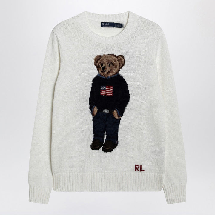 Shirts &amp; Tops Polo Ralph Lauren - White Polo Bear sweater Brand