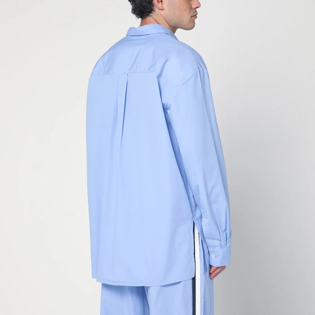 Tekla - Cornflower blue pyjama shirt Brand Shirts &amp; Tops