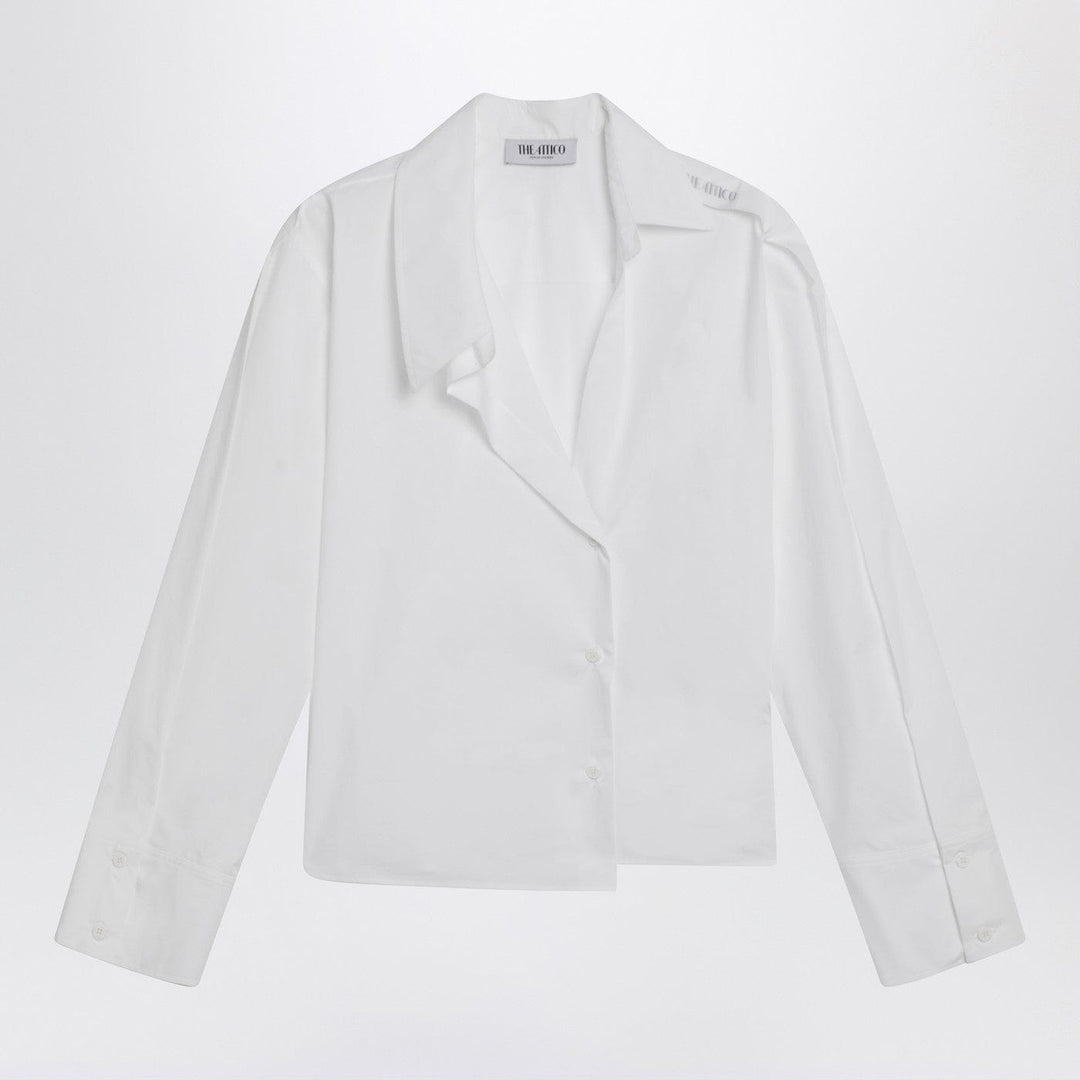 Shirts &amp; Tops The Attico - White asymmetric cotton shirt Brand