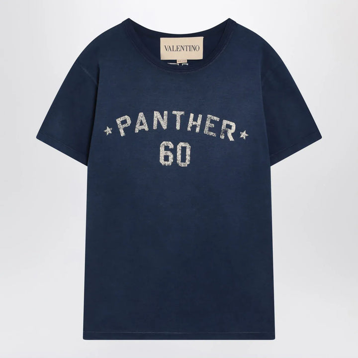 Valentino - Blue T-shirt Chez Valentino Brand Shirts &amp; Tops L