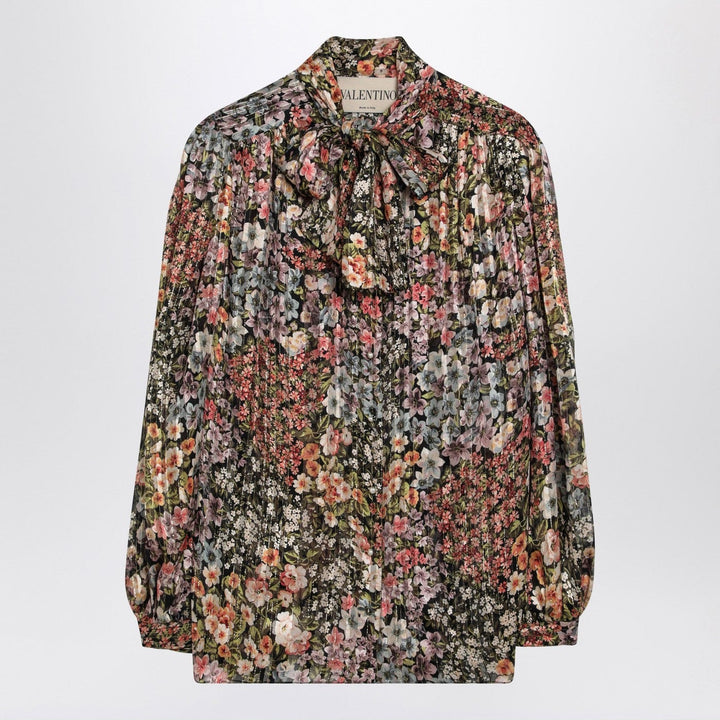Shirts &amp; Tops 42  IT Valentino - Silk blouse with floral print Brand