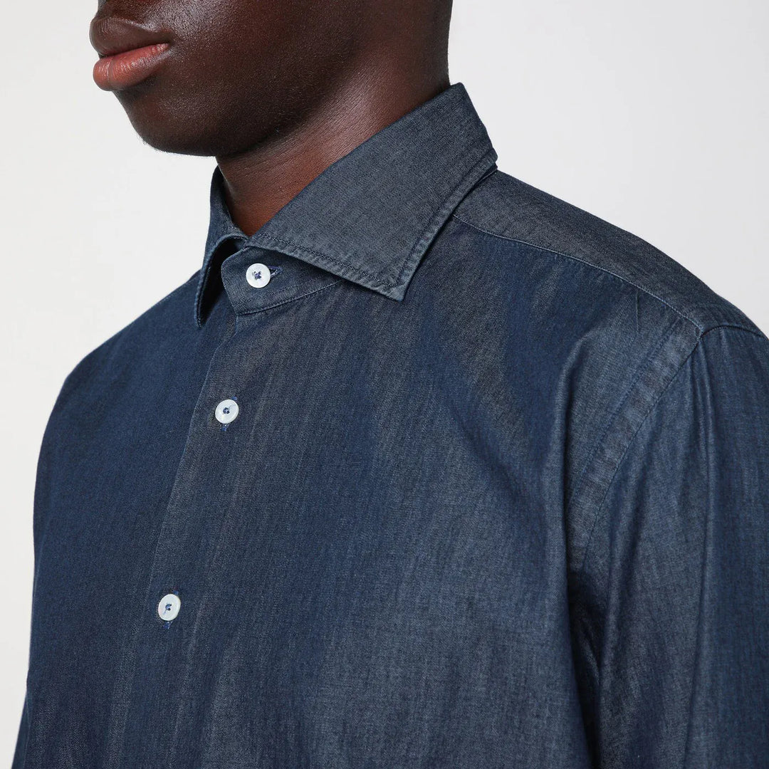 XACUS - Blue denim Casual shirt Brand Shirts &amp; Tops 43