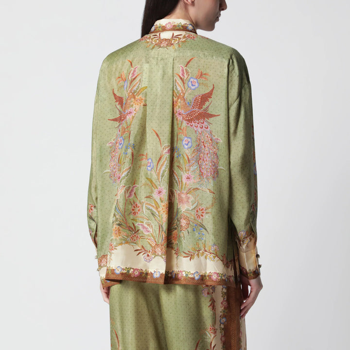 ZIMMERMANN - Indra shirt with floral print Brand Shirts &amp; Tops