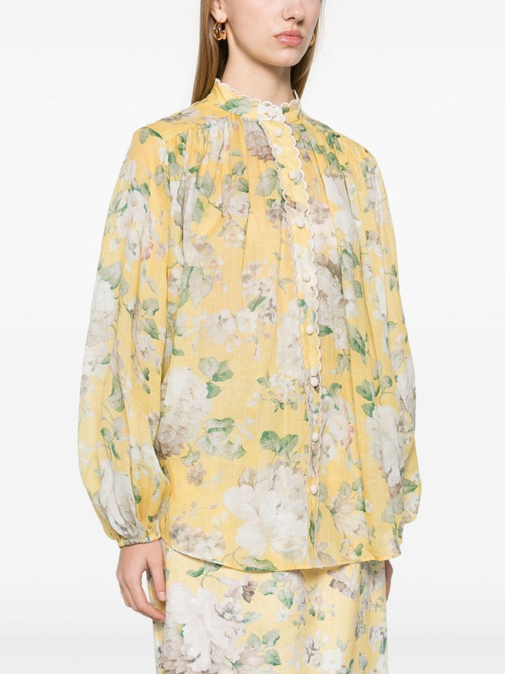 Zimmermann Shirts 2 Zimmermann Shirts Yellow Zimmermann Shirts Yellow Brand