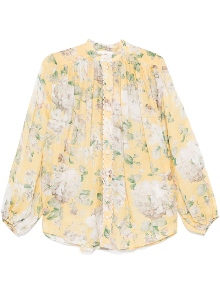 Zimmermann Shirts 2 Zimmermann Shirts Yellow Zimmermann Shirts Yellow Brand