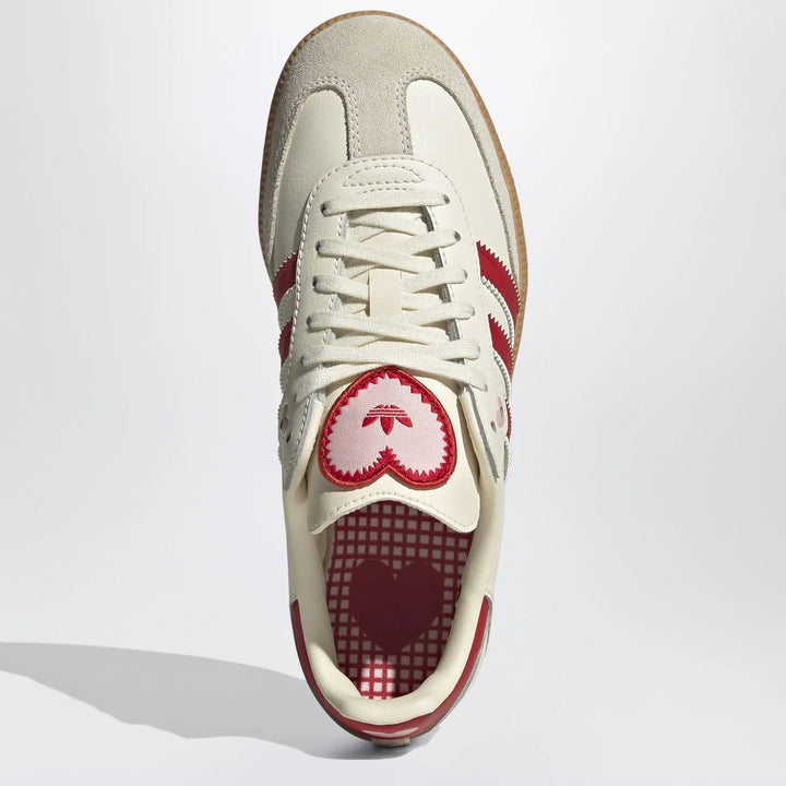 adidas Originals - Sneakers Samba Cream White/Better Scarlet/Gum Brand Shoes 3UK UN