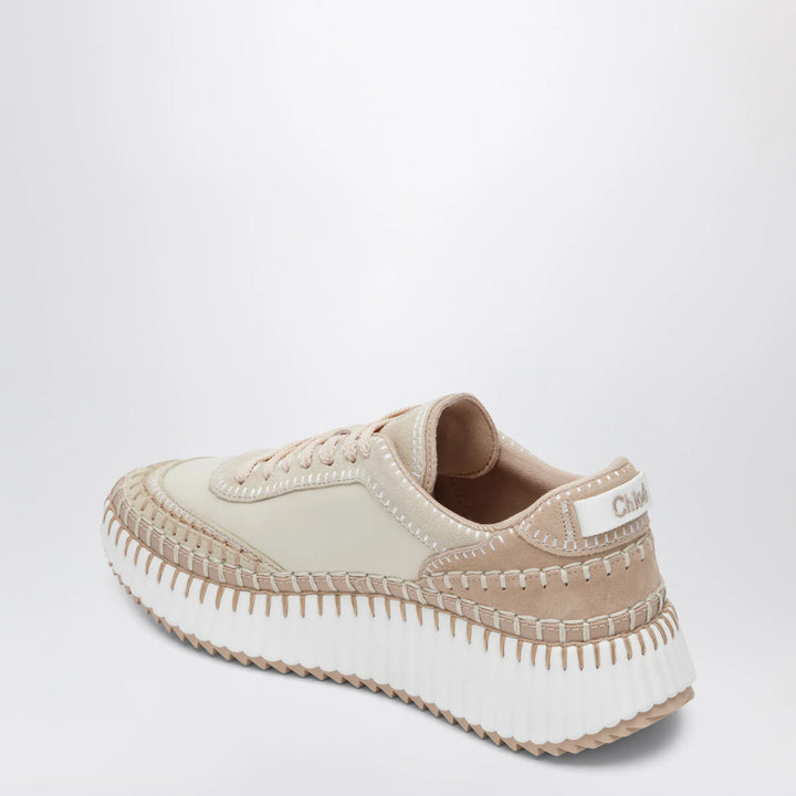Chloé - Nama Sneakers in Blushy Grey Brand Shoes
