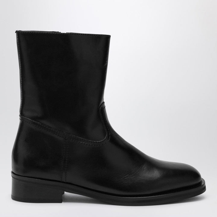 Daryl ankle boots in black leather Brand Shoes