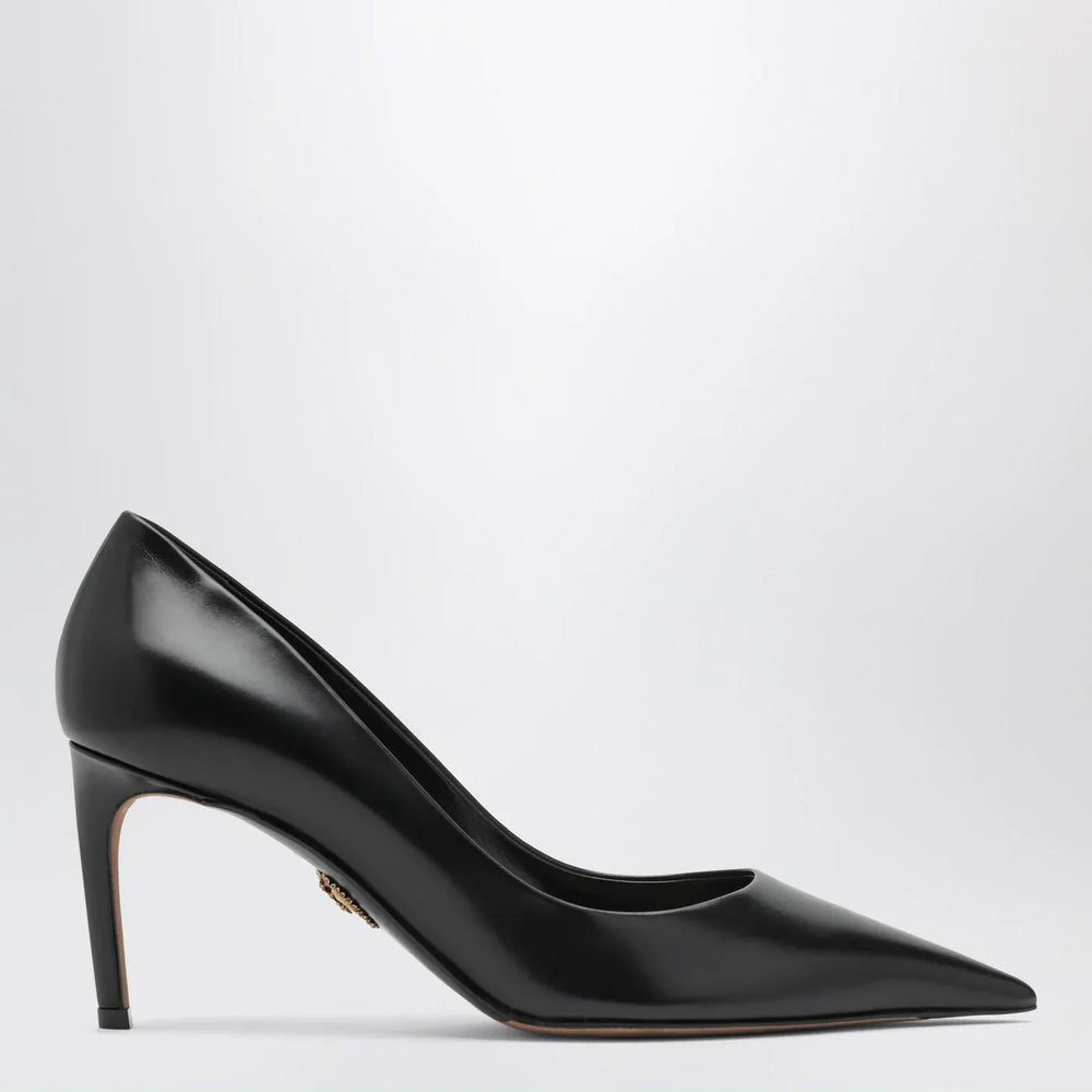 Dolce&Gabbana - Black calfskin Devotion pumps Brand Shoes 37 IT