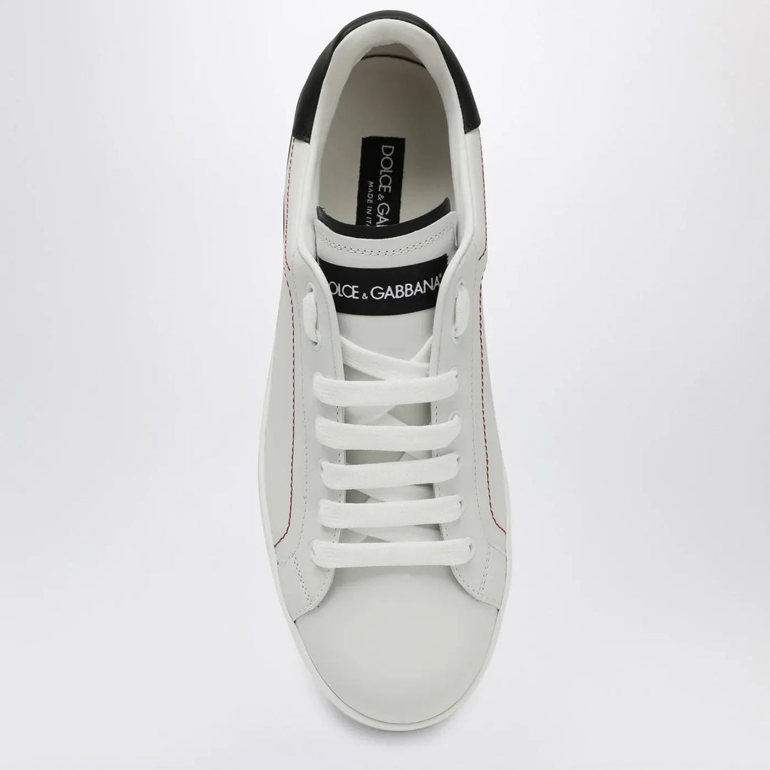 Dolce&amp;Gabbana - Portofino white/black leather Sneakers Brand Shoes