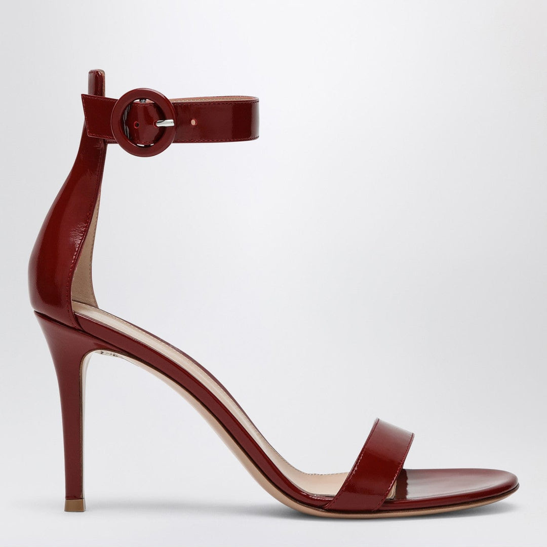 Shoes 37 IT Gianvito Rossi - Bordeaux Sandal Portofino 85 Brand