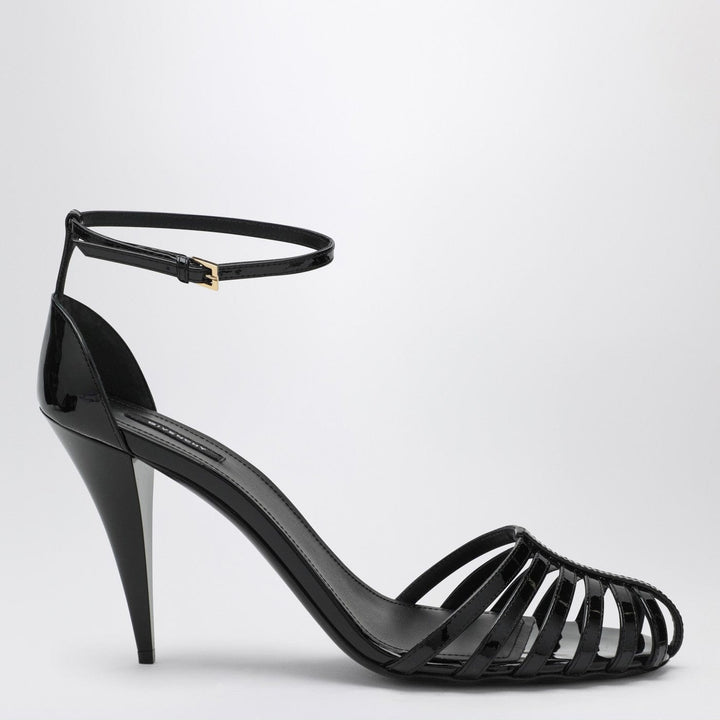 Shoes Givenchy - Patent Leather Cage Heeled Sandals Brand