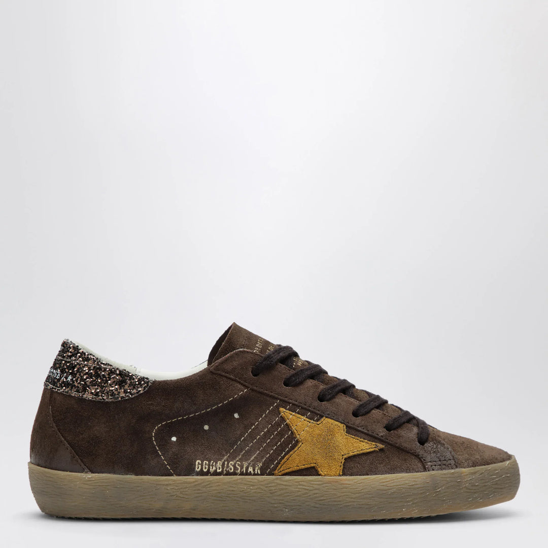 Golden Goose - Super-Star brown/ochre suede Sneakers Brand Shoes 41 IT