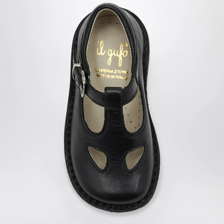 Il Gufo - Sandal with blue eyelets in leather Brand Shoes 22