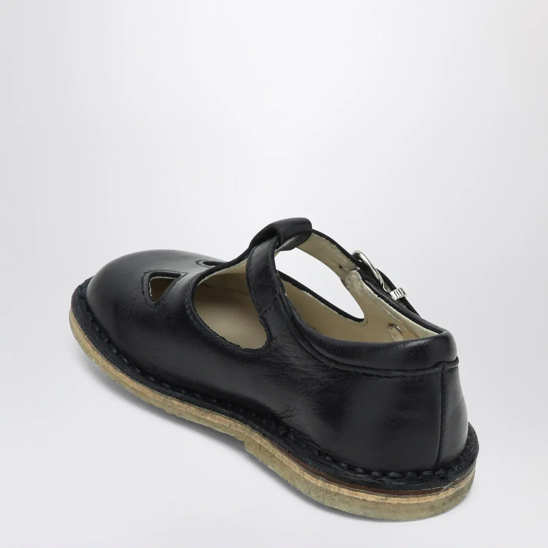 Il Gufo - Sandal with blue eyelets in leather Brand Shoes 22