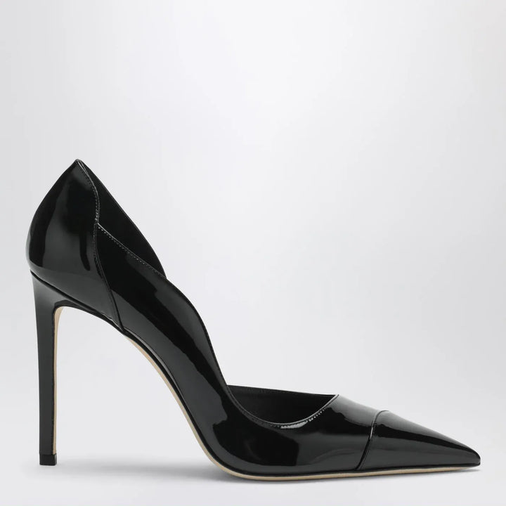 Jimmy Choo - Brigitte 100 pumps in black patent leather Brand Shoes 37 IT