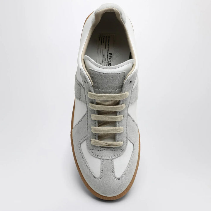Maison Margiela - Grey and white Replica Sneakers Brand Shoes