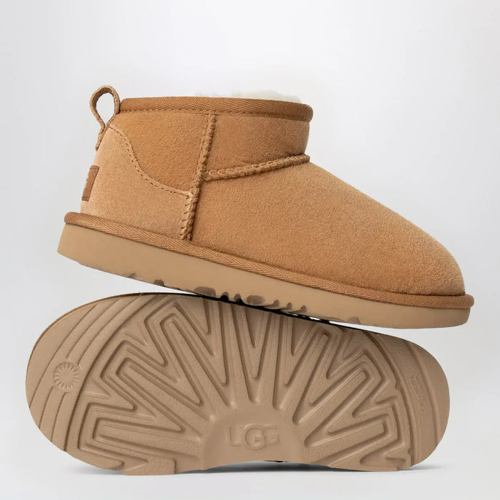 UGG - Classic Ultra Mini chestnut boot Brand Shoes