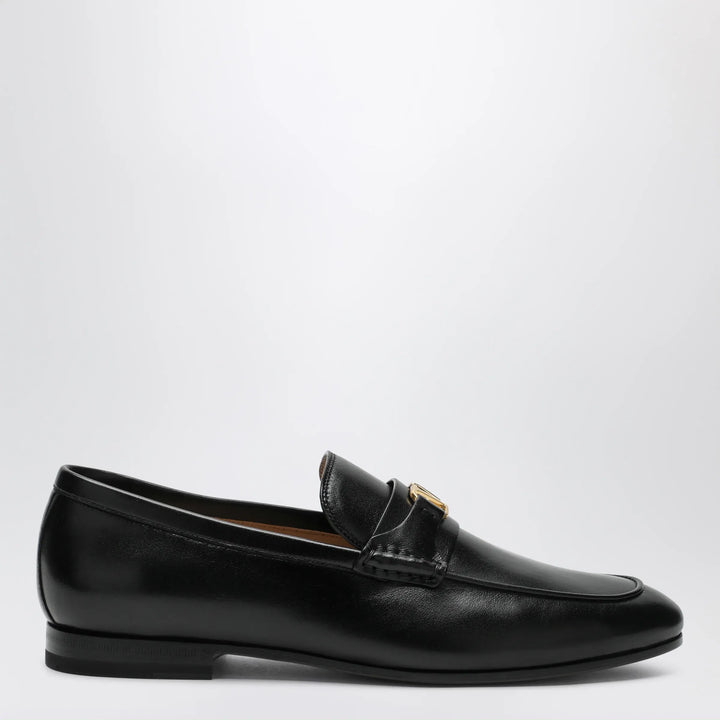 Valentino Garavani - Black VLogo Signature loafers in nappa leather Brand Shoes 40,5 IT