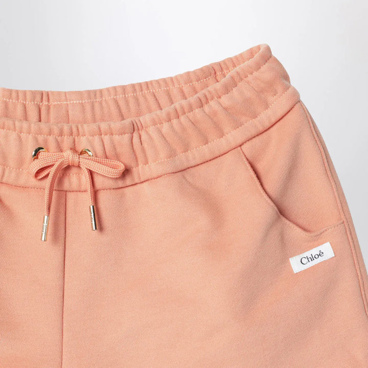 Chloé - Apricot cotton Shorts Brand Shorts 10
