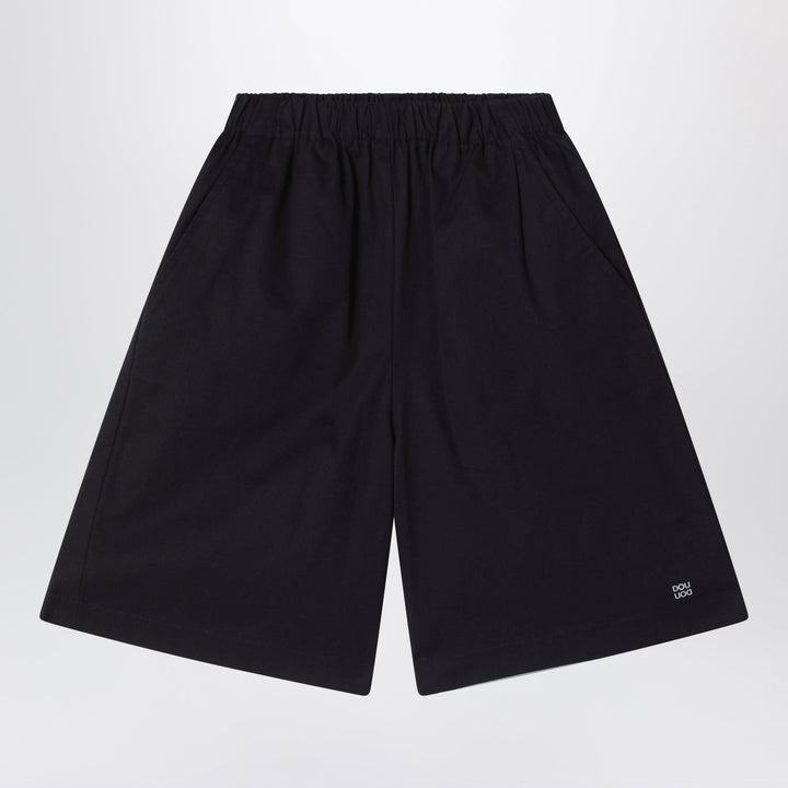 Shorts 8 Douuod - Primula black bermuda shorts in cotton poplin Brand