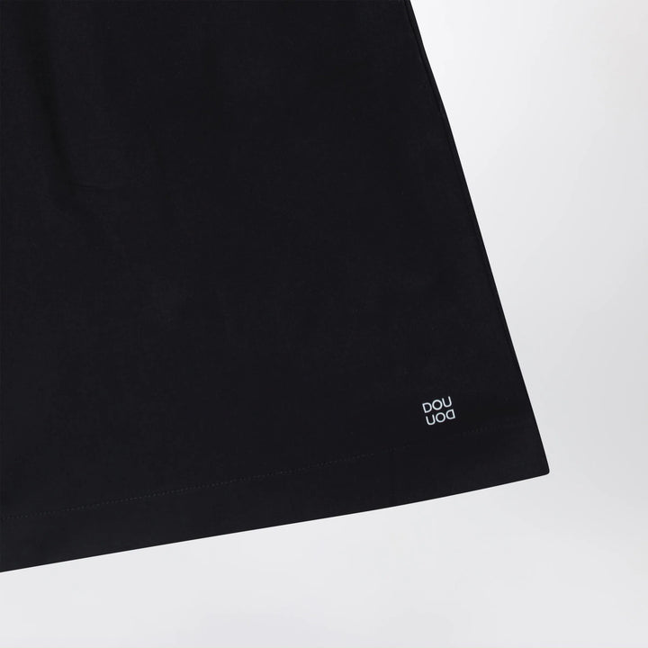 Douuod - Primula black bermuda shorts in cotton poplin Brand Shorts 8