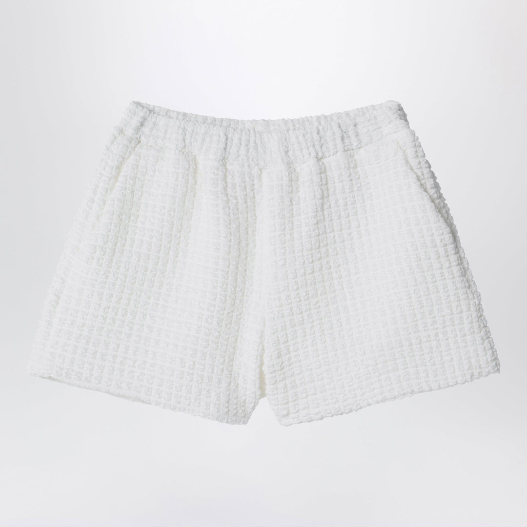 Shorts Douuod - White shorts in textured fabric Brand