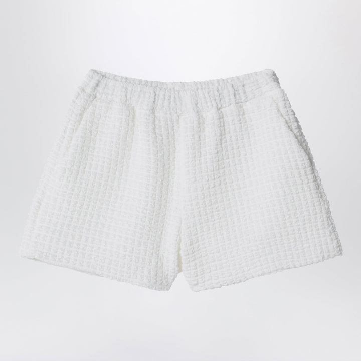Shorts Douuod - White shorts in textured fabric Brand
