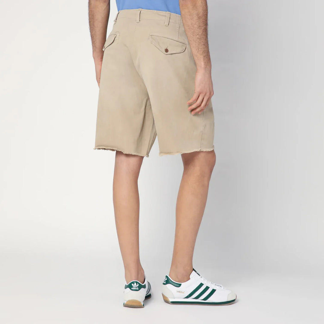Polo Ralph Lauren - Beige cotton Big-Fit Shorts Brand Shorts