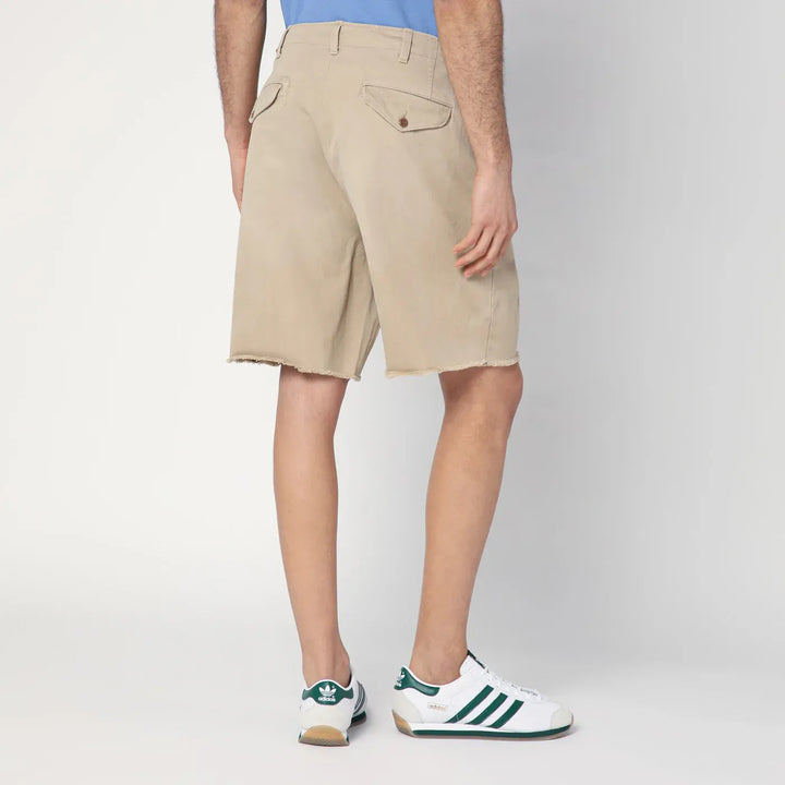 Polo Ralph Lauren - Beige cotton Big-Fit Shorts Brand Shorts