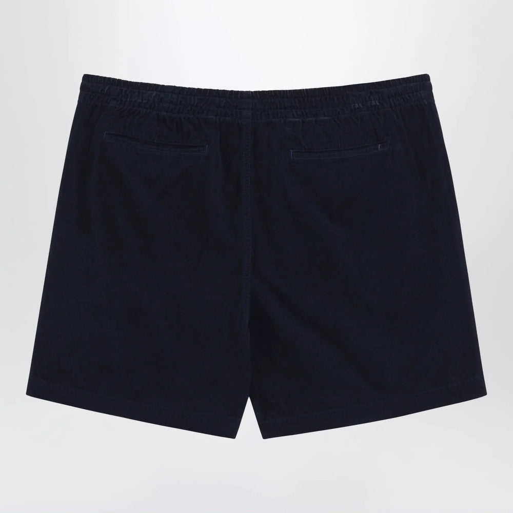 Polo Ralph Lauren - Navy ribbed Classic-Fit shorts Brand Shorts