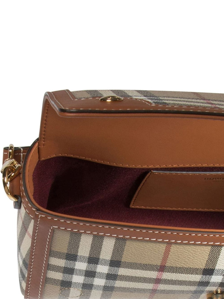Burberry Shoulder UNI Burberry Bag Leather Brown Burberry Bag Leather Brown Brand