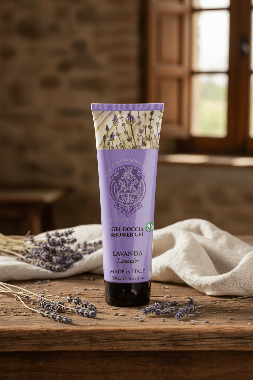 La Florentina Lavender Shower Gel Tube 250ml Brand Shower Gels