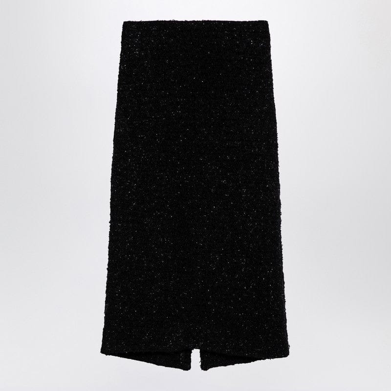 Skirts Balenciaga - Black tweed midi skirt - M Brand